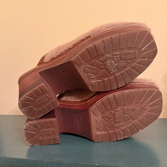 Korks Kork-Ease Lori Faux Fur Clog Mules Slip On - Picture 5 of 6